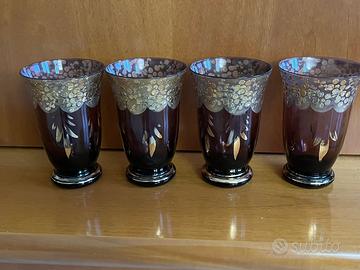 Bicchieri vintage da collezione