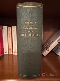 Dizionario Zingarelli edizione 1937