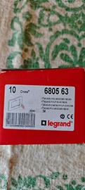 Placche Legrand Cross Alluminio Anodizzato 6805-63