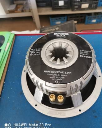 Woofer Alpine 25cm 500W