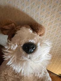 Peluche wire fox terrier vintage