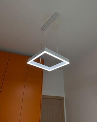 Lampadario LED 40X40-Soggiorno/Camera/Cucina/Bagno