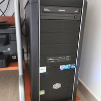 PC Fisso Quad Core RAM 12Gb SSD 240Gb