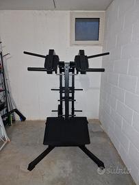 leverage squat machine kingsgym  viking calf