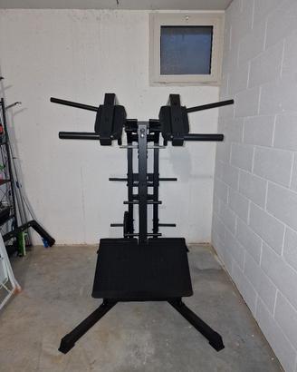 leverage squat machine kingsgym  viking calf