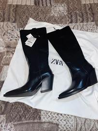 Stivali Zara ecopelle nuovi