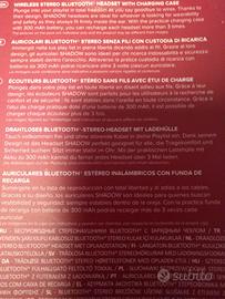 Auricolari bluetooth senza fili nuovi