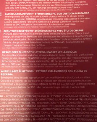 Auricolari bluetooth senza fili nuovi