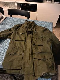 Parka Cotone Blauer Verde