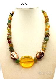 Collana Agate