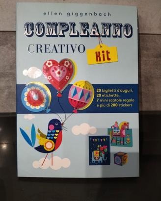 Libro con attività compleanno creativo kit