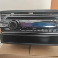 Autoradio Sony con adattatore e cavi