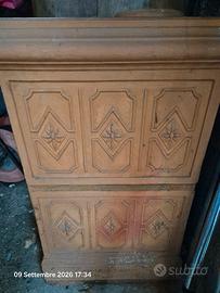 stufa Becchi in terracotta