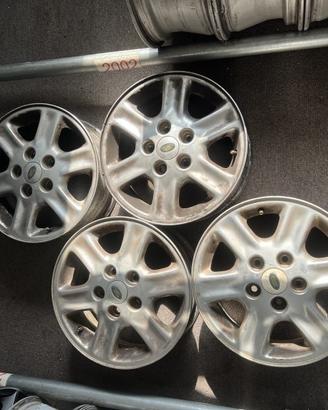 4 - CERCHI IN LEGA LAND ROVER 5,5X15 5X114,3 ET46