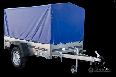 Rimorchio NEPTUN centinato - leggerissimo 105kg