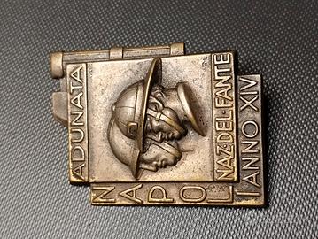Spilla Ventennio Napoli Coloniale marchi
