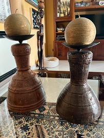 Coppia candelabri antichi