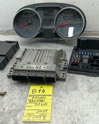 KIT CENTRALINA MOTORE NISSAN Qashqai +2 S180067173