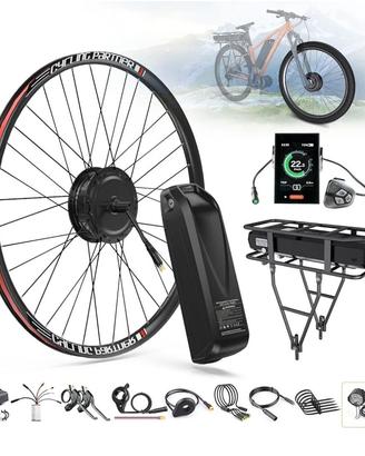 Kit bici elettrica trasformare ebike da pianura