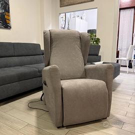 POLTRONA RELAX ELETTRICA ANTIMACCHIA 