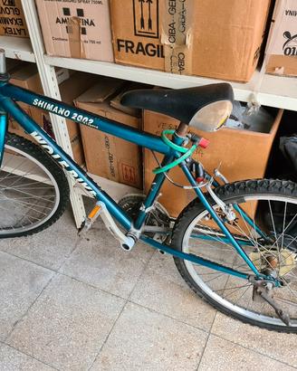 Bici inutilizzata di media dimensione 