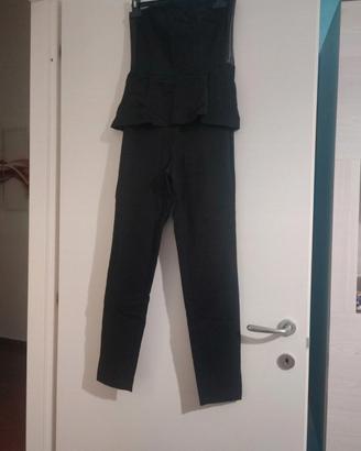 jumpsuit nera Zara
