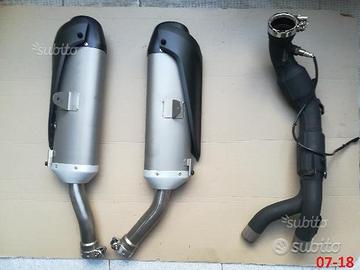 SCARICHI ORIGINALI NUOVi YAMAHA R1 2007 2008