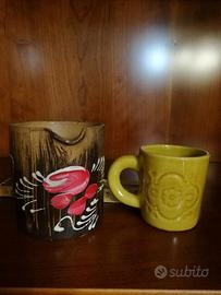 Tazze in terracotta o ceramica+souvenir