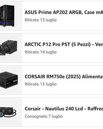 Blocco Compenti PC fisso top di gamma