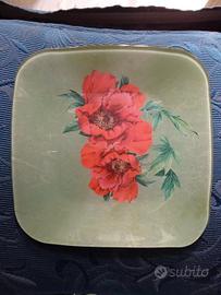 piatto decoupage 
