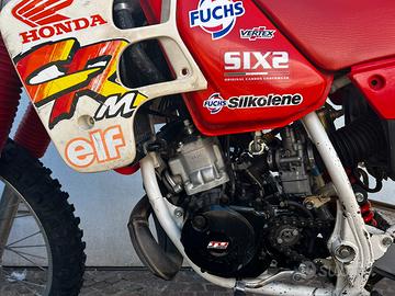 moto honda cr 125 da pista
