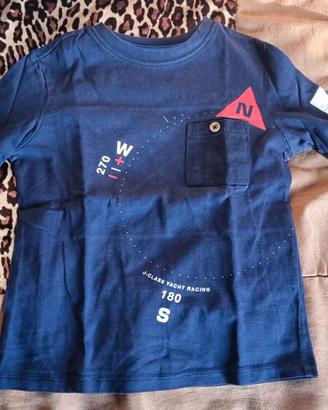 T-shirt a maniche lunghe ORIGINAL MARINES