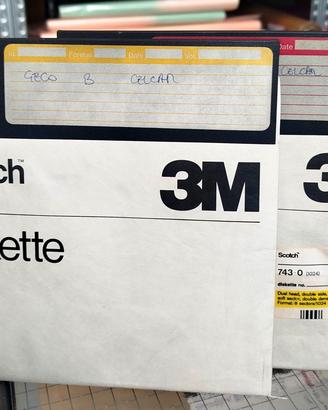 dischetti 3Mda 1024 byte del 1979