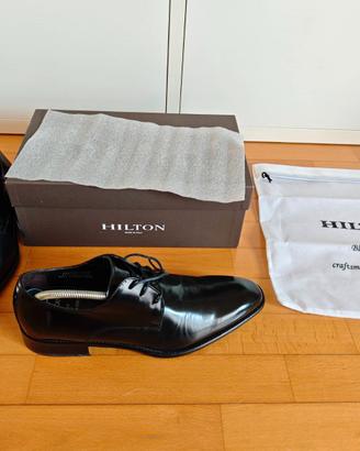 Scarpe uomo eleganti nere Hilton tg. 41