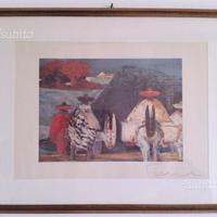 Salvatore fiume fotolitografia contadini messicani