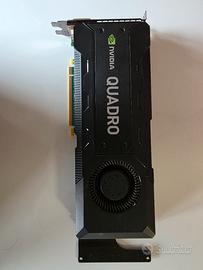 Scheda video professionale Nvidia Quadro K5200 8GB