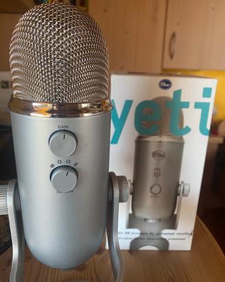 Microfono usb Yeti Blue
