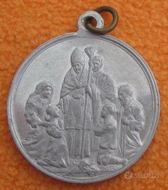 Antica medaglia Memoria della Cresima metà ‘900 st