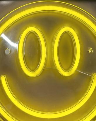 Insegna led “smile”