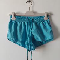 Pantaloncini da bagno turchese donna Censored