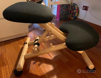 Sedia ergonomica a rotelle