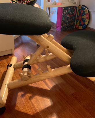 Sedia ergonomica a rotelle