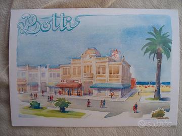 CARTOLINA PUBBLICITARIA PROFUMERIE BOTTI  -  1984