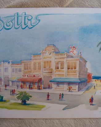 CARTOLINA PUBBLICITARIA PROFUMERIE BOTTI  -  1984