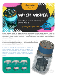 Macchina per pulizia orologi - Whatch Washer