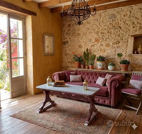 tavolino da salotto shabby 