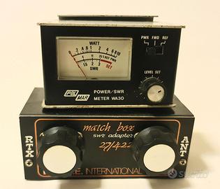 RADIOAMATORE CTE ACCOPPIATORE  POWER METER ANTENNA