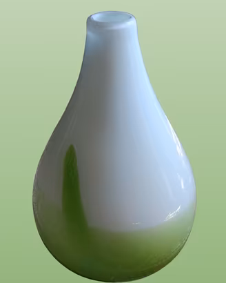 Vaso decorativo in vetro – come nuovo