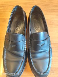 Mocassino TOD'S uomo in pelle nera