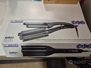 MyWaves Piastra triferro per onde definite o morbi